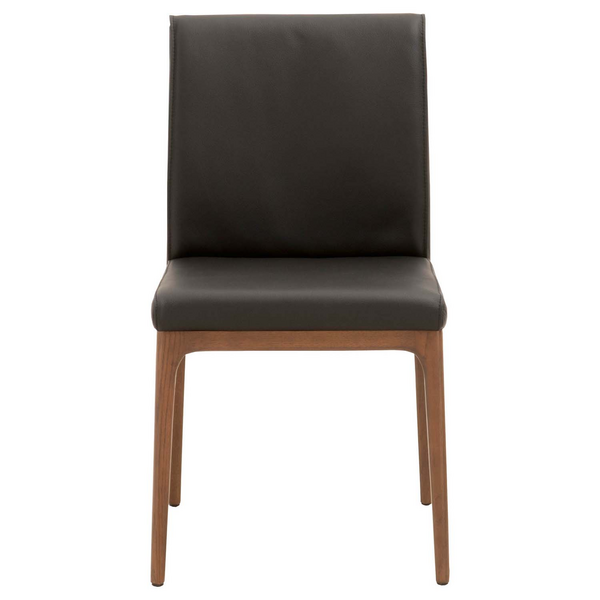 Sandra Leather Dining Chairs, Set of 2