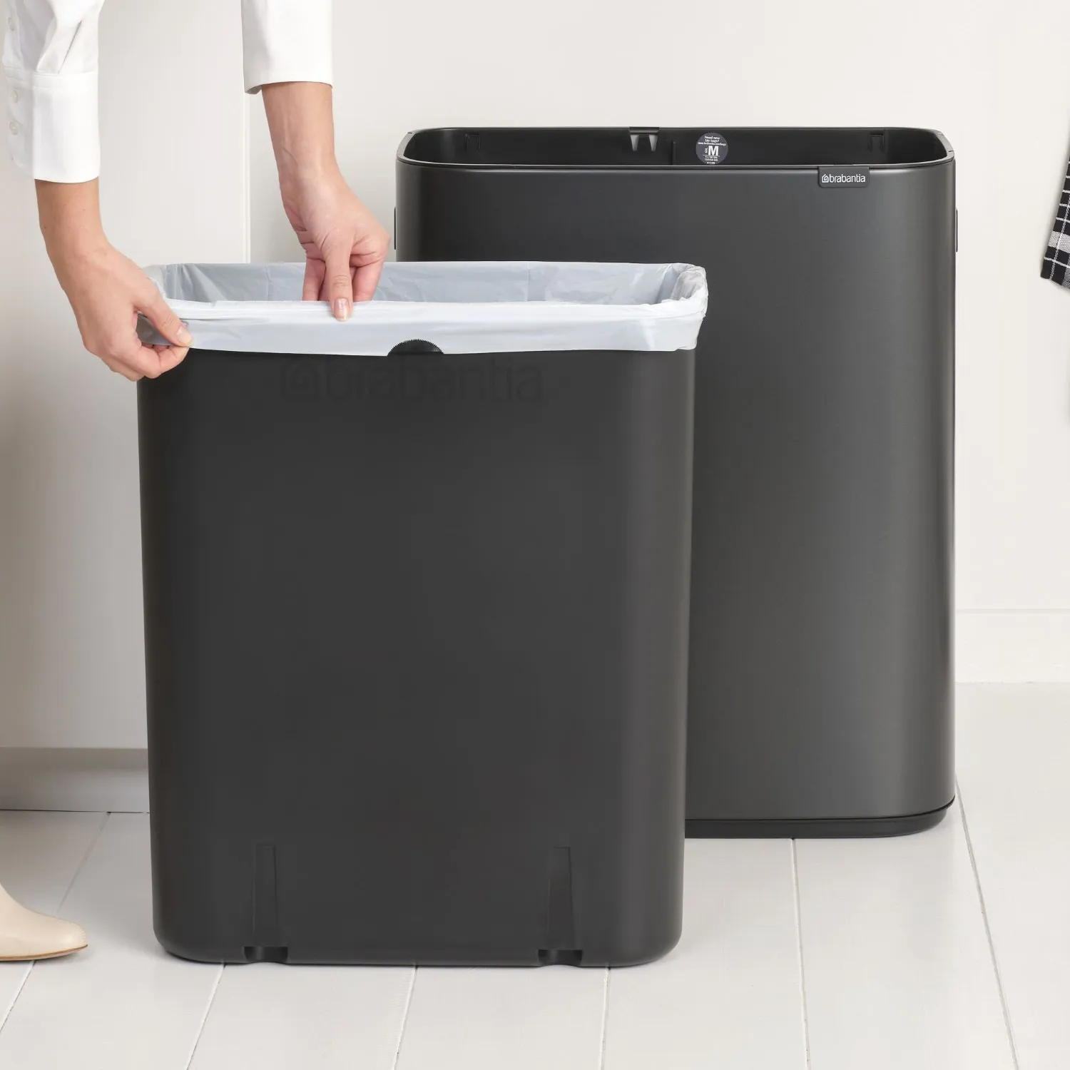 Brabantia Bo Touch Top Can, 60 L