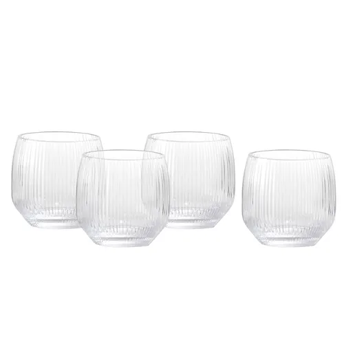 Fortessa Estiva Double Old Fashioned Glasses, Set of 4