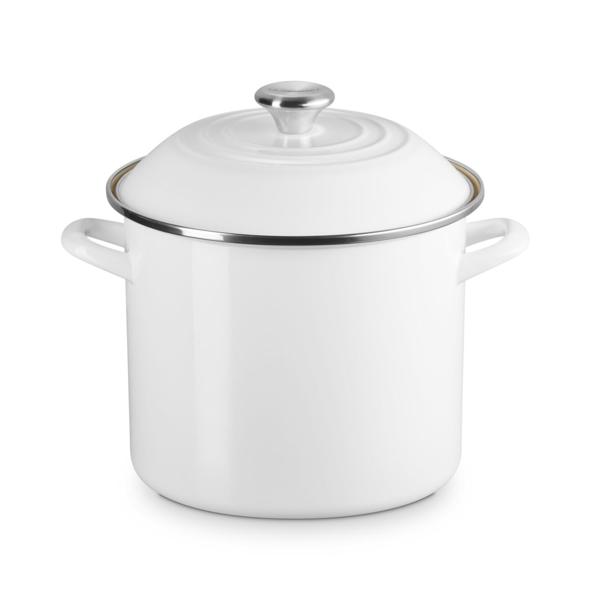 Le Creuset Enameled Steel Stockpot with Stainless Steel Knob, 10 qt.