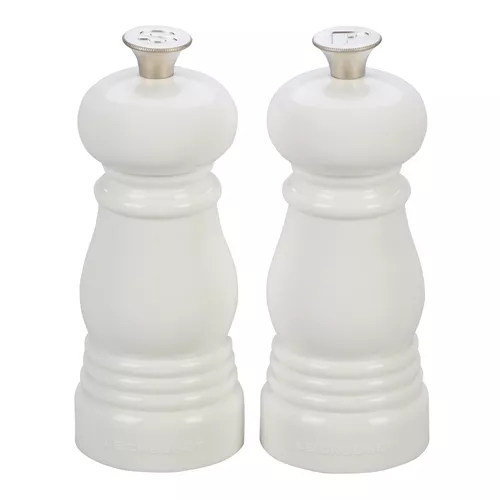 Le Creuset Petite Salt &#38; Pepper Mill Set, White