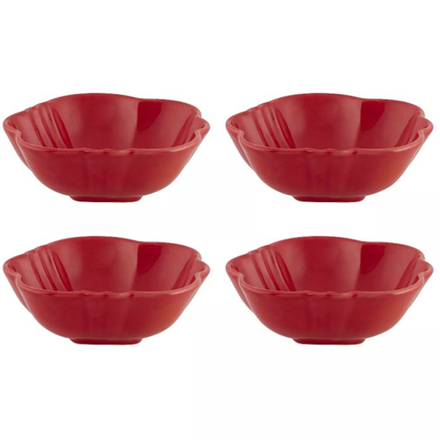 Bordallo Pinheiro Tomato Bowls, Set of 4