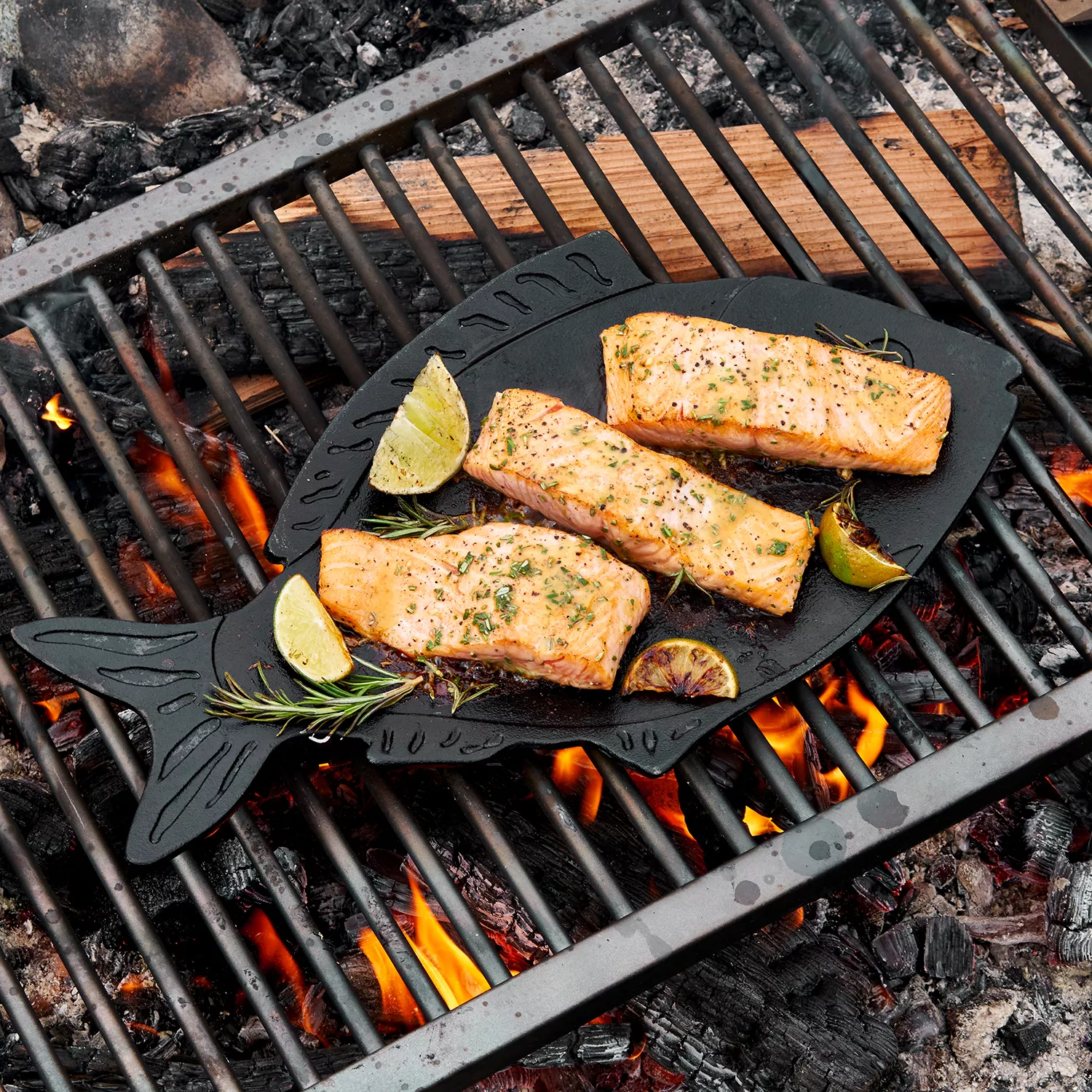 Sur La Table Cast Iron Fish Pan