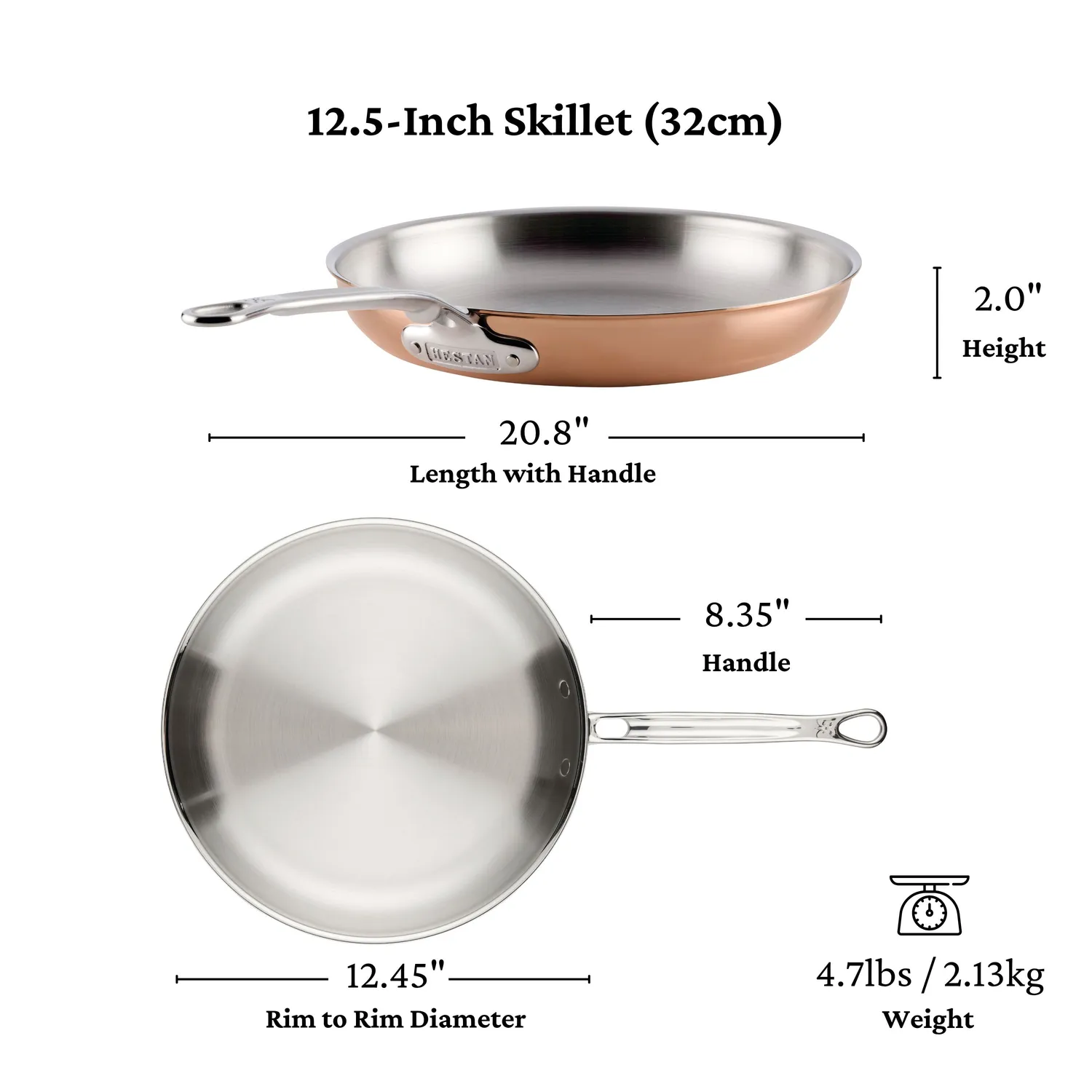 Hestan CopperBond Aura Skillet