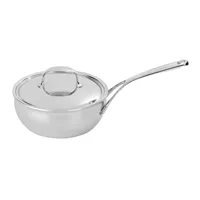 Demeyere Atlantis7 Stainless Steel Saucier with Lid | Sur La Table
