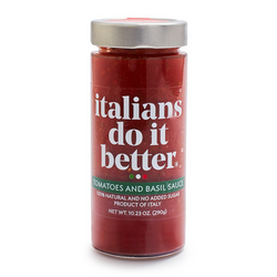 Italians Do It Better Tomatoes & Basil Pomodoro Sauce, 10.23 oz.