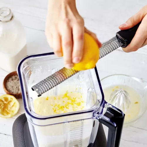 Soft-Handle Microplane Zester Grater, Black