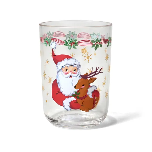 Sur La Table Kids Santa Glass