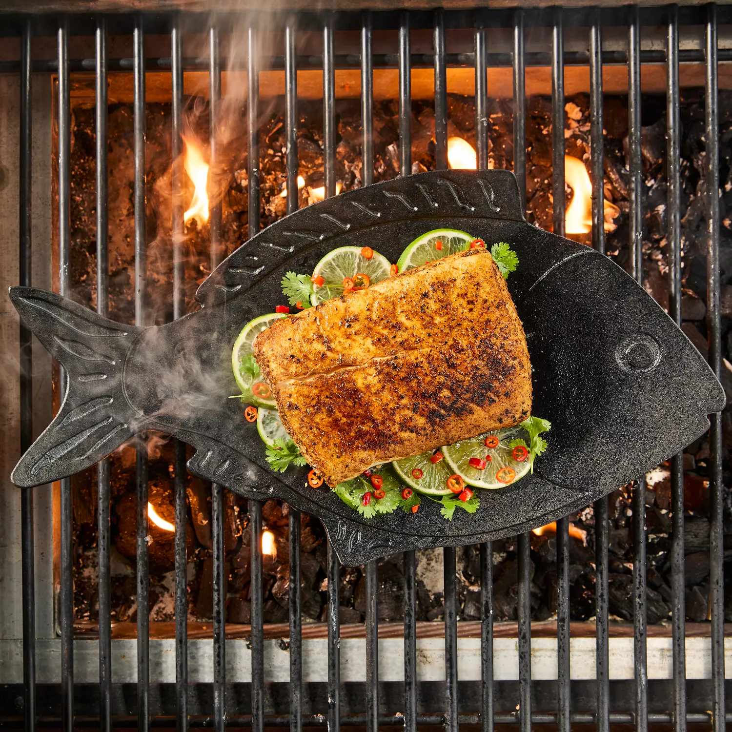 Sur La Table Cast Iron Fish Pan