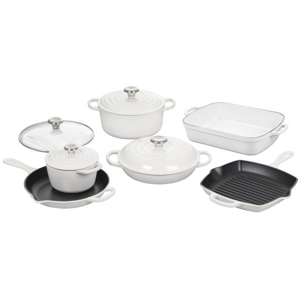 Le Creuset 10-Piece Cookware Set