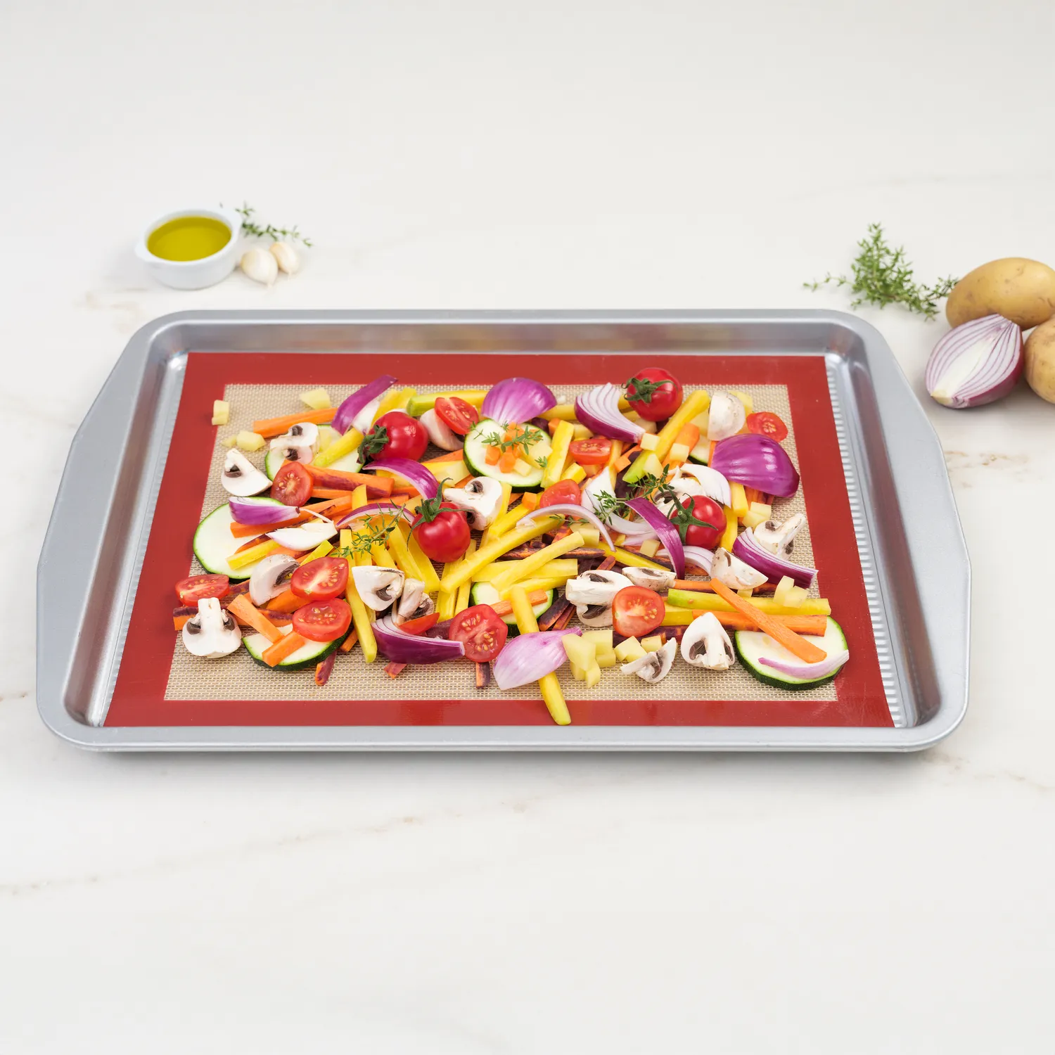 NoStik Silicone Half Sheet Baking Mat