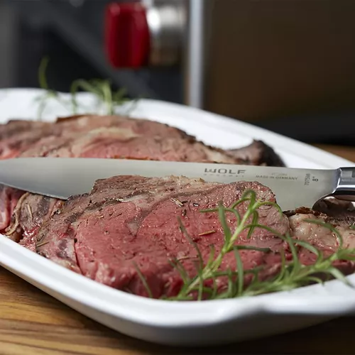 Standing Rib Roast with Roasted Garlic and Red Wine