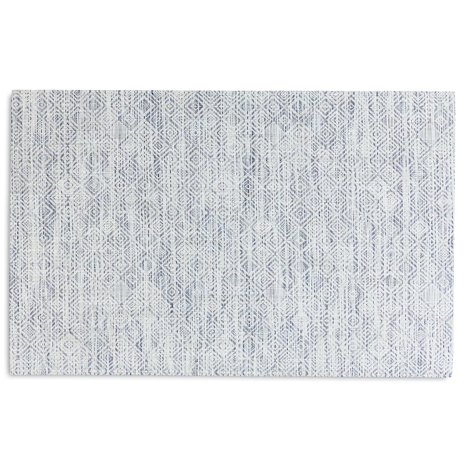 Chilewich Mosaic Floor Mat, Blue