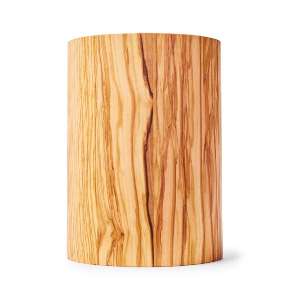 Sur La Table Olivewood Utensil Crock