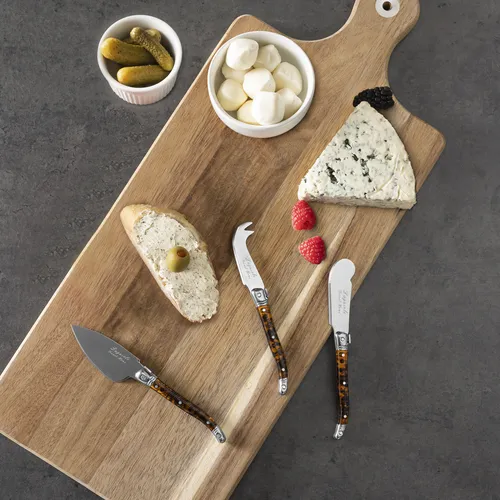 French Home 7-Piece Laguiole Cheese Knife & Spreader Set, 7 Piece
