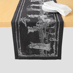 Sur La Table Halloween Jacquard Runner Fits my extra long farm table!