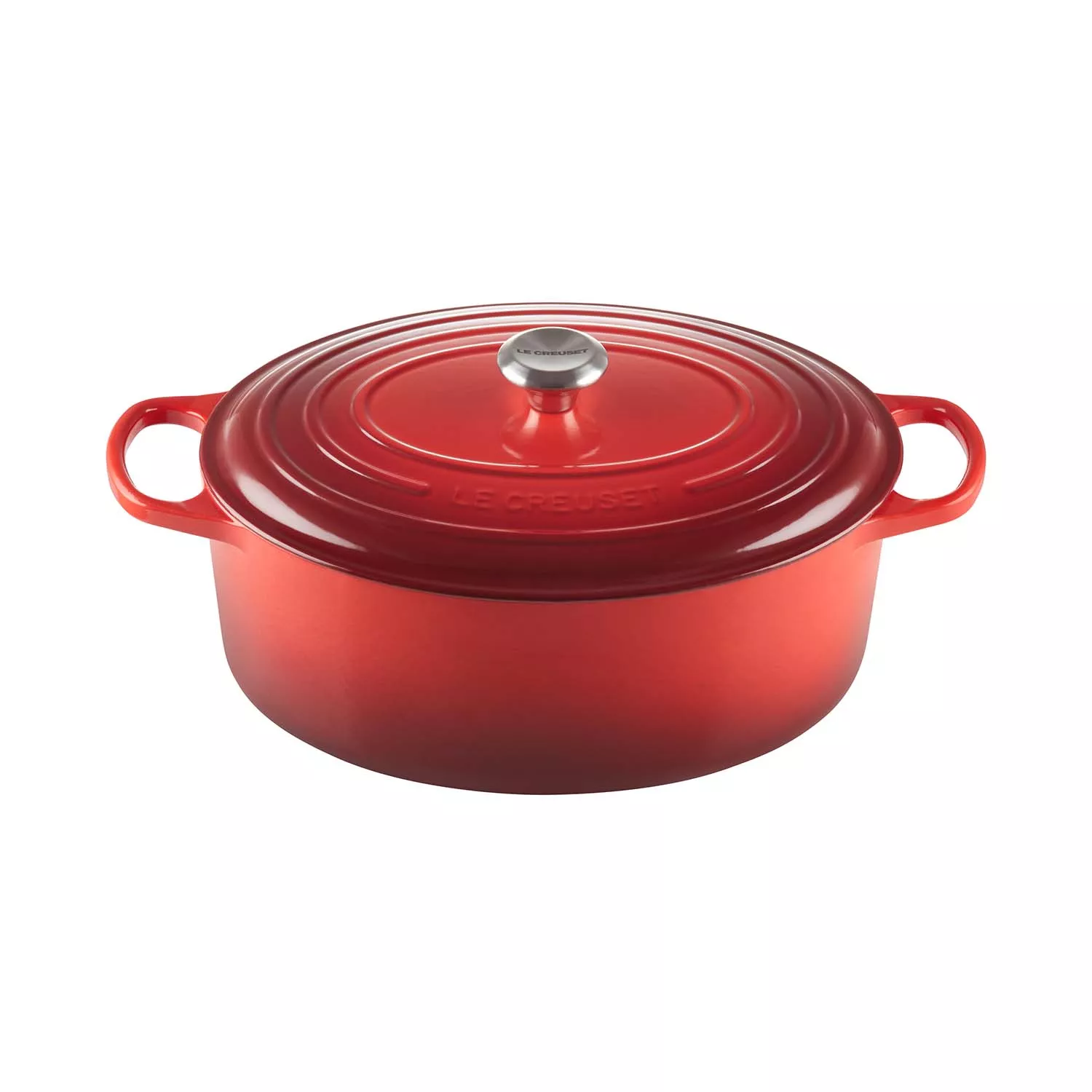 Lodge Lodge 7 quart Oval Red Dutch Oven - Whisk