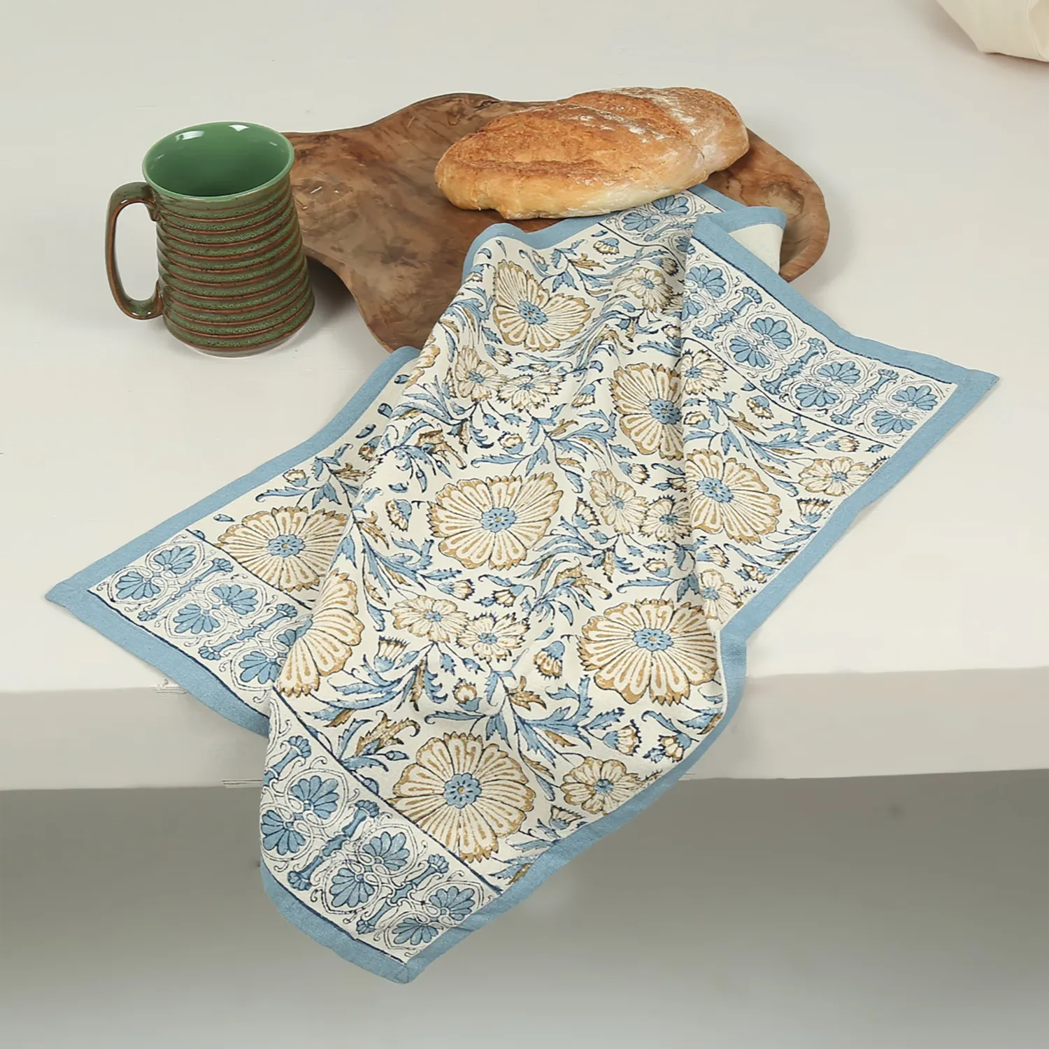Sustainable Threads Bloom Kitchen Towel, Set of 2