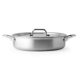 Misen Stainless Steel Rondeau, 6 qt. Sauce Master