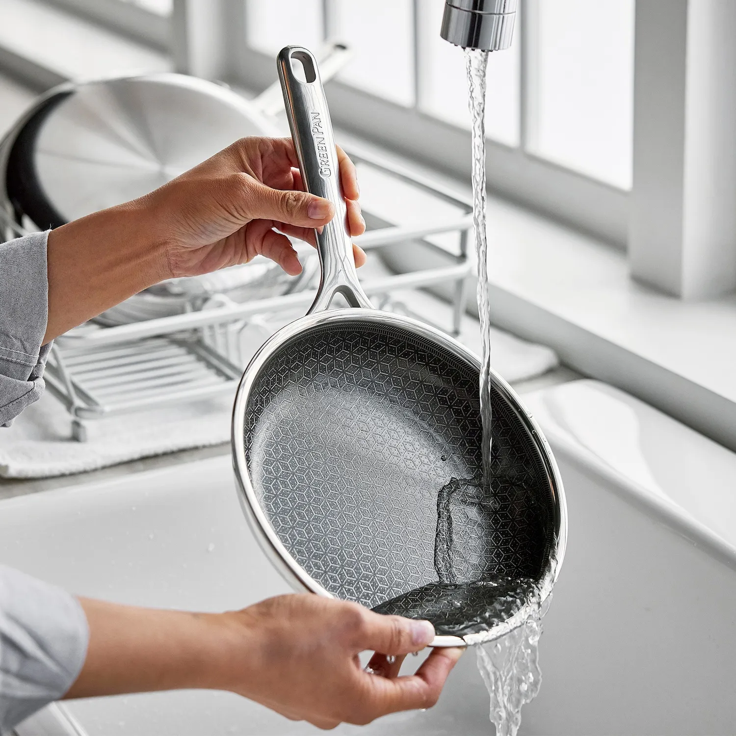 GreenPan Spectra Thermobond Hybrid Ceramic Nonstick Skillet, 8"