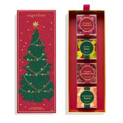 Sugarfina Christmas Tree Bento Box, Set of 4