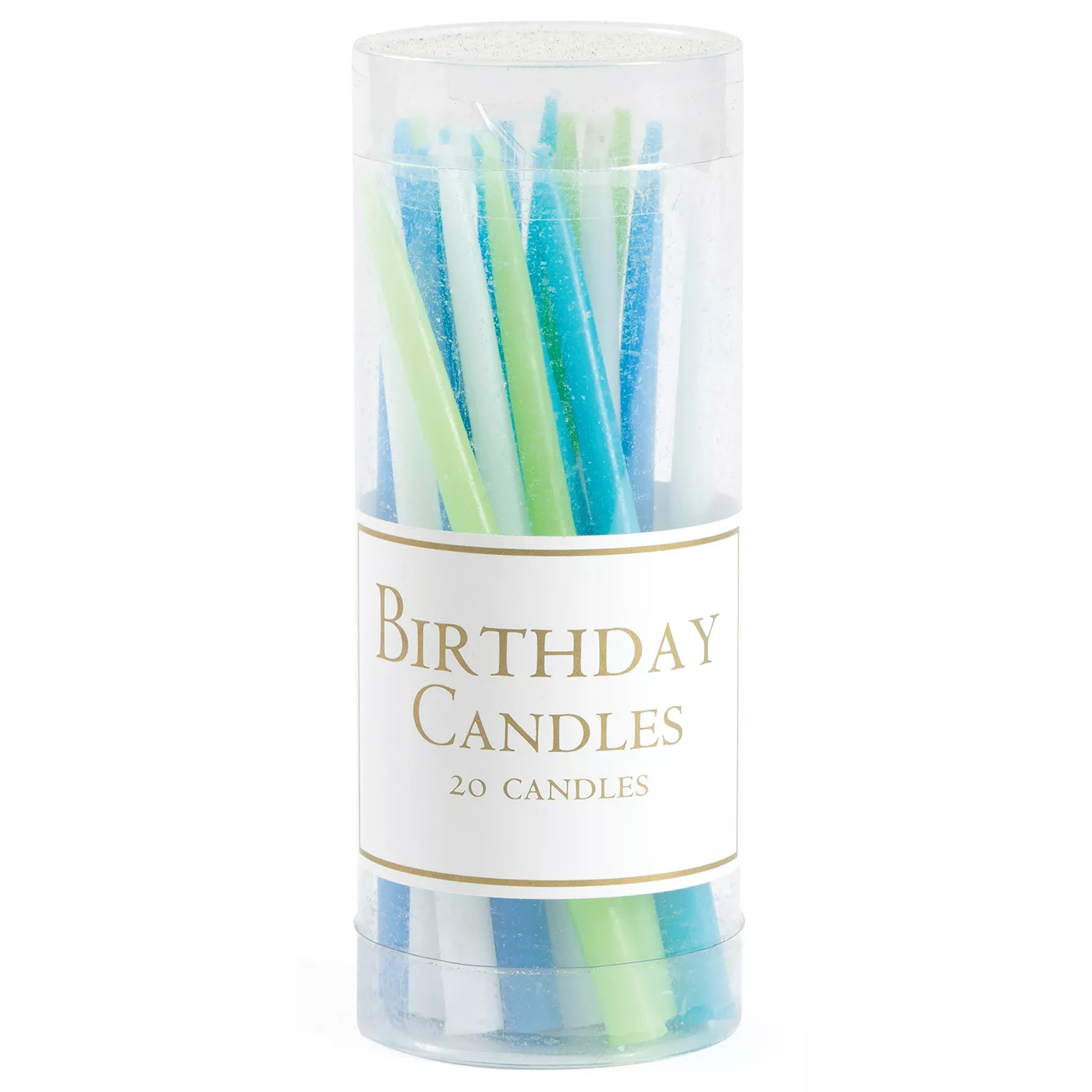 Caspari Assorted Birthday Candles, Set of 20