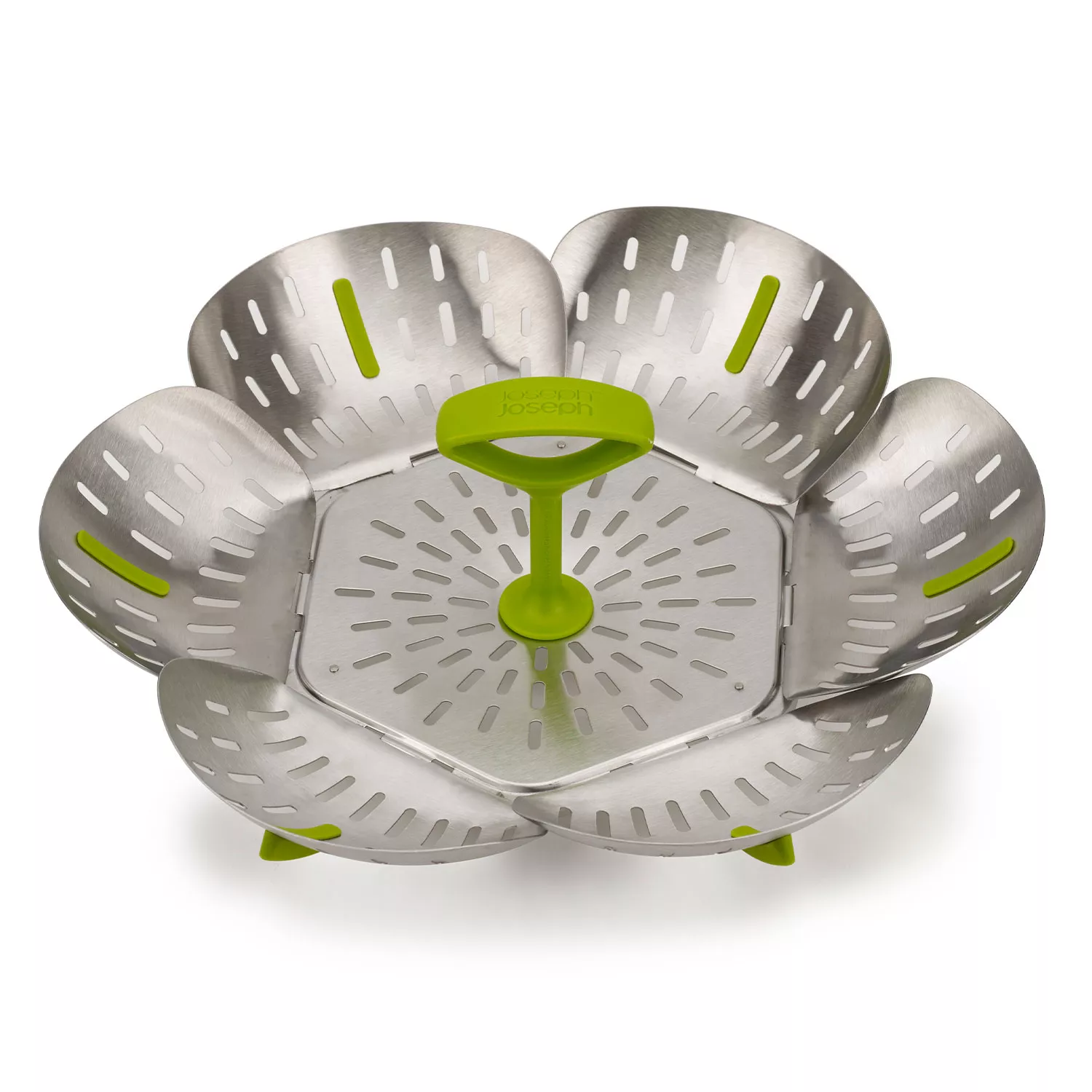 Joseph Joseph Bloom Steel Folding Steamer Basket