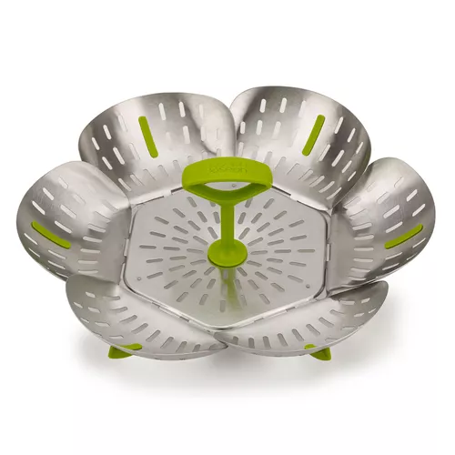 Joseph Joseph Bloom Steel Folding Steamer Basket