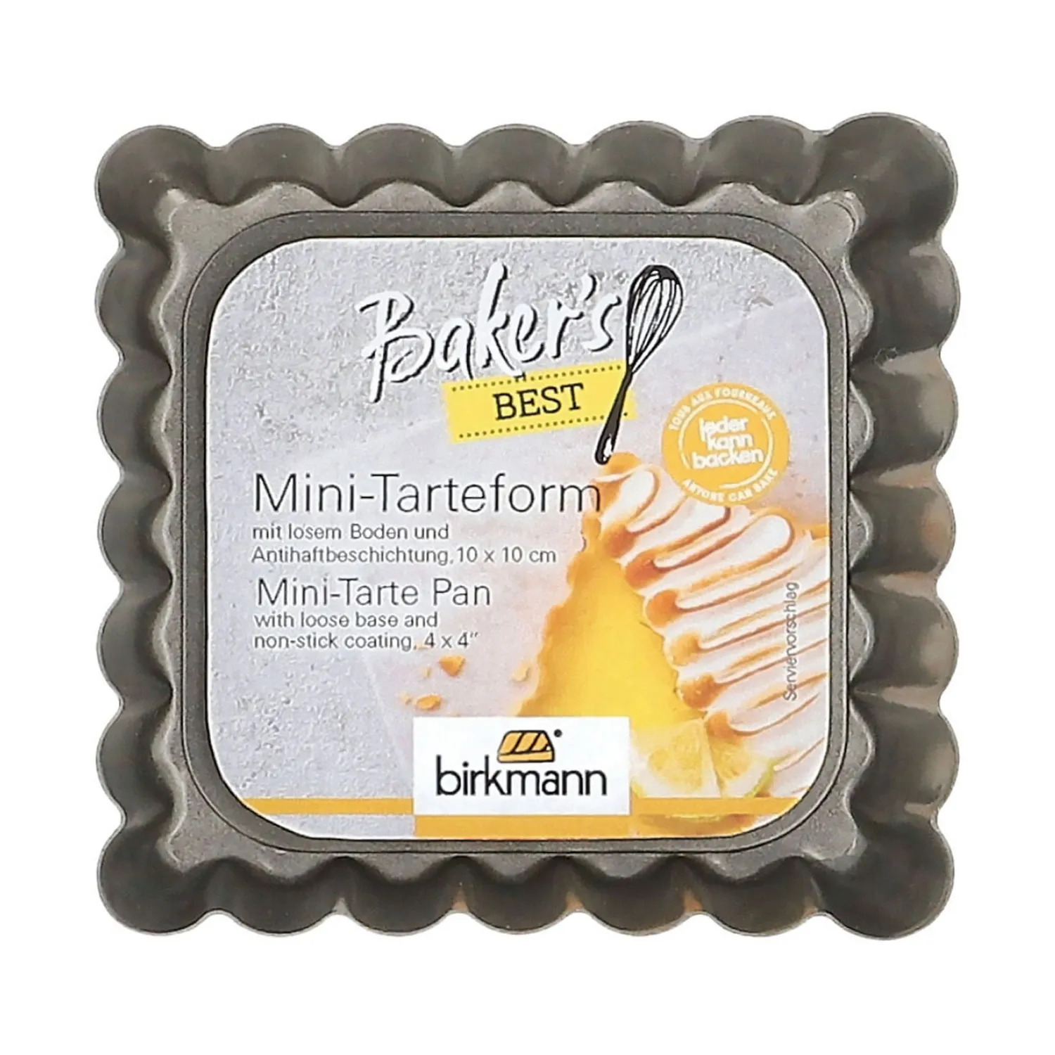 Birkmann Square Tartlet Pan, 4"