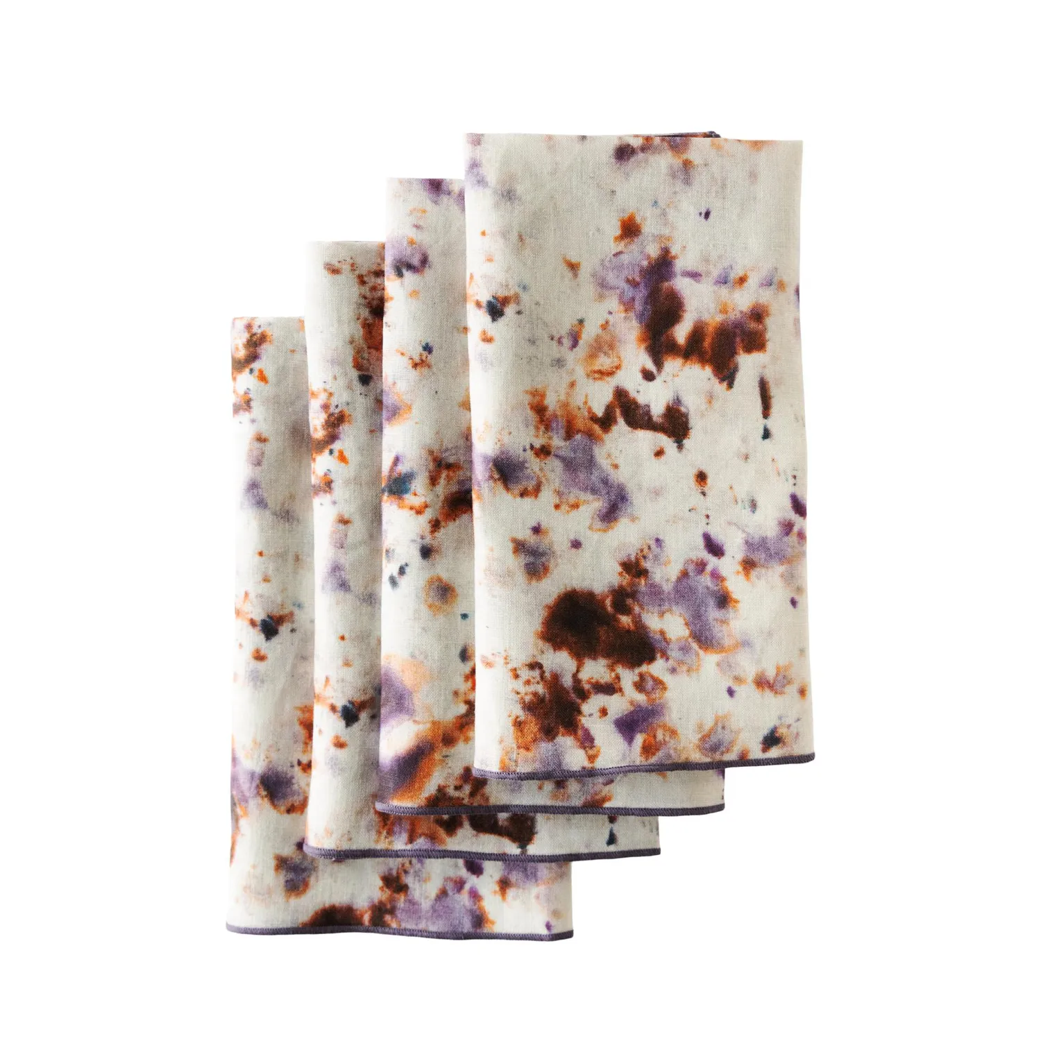 Goldie Home Marble Napkins, Set of 4