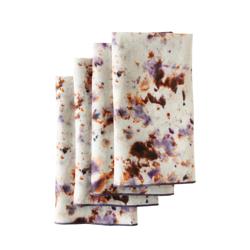 Goldie Home Marble Napkins, Set of 4