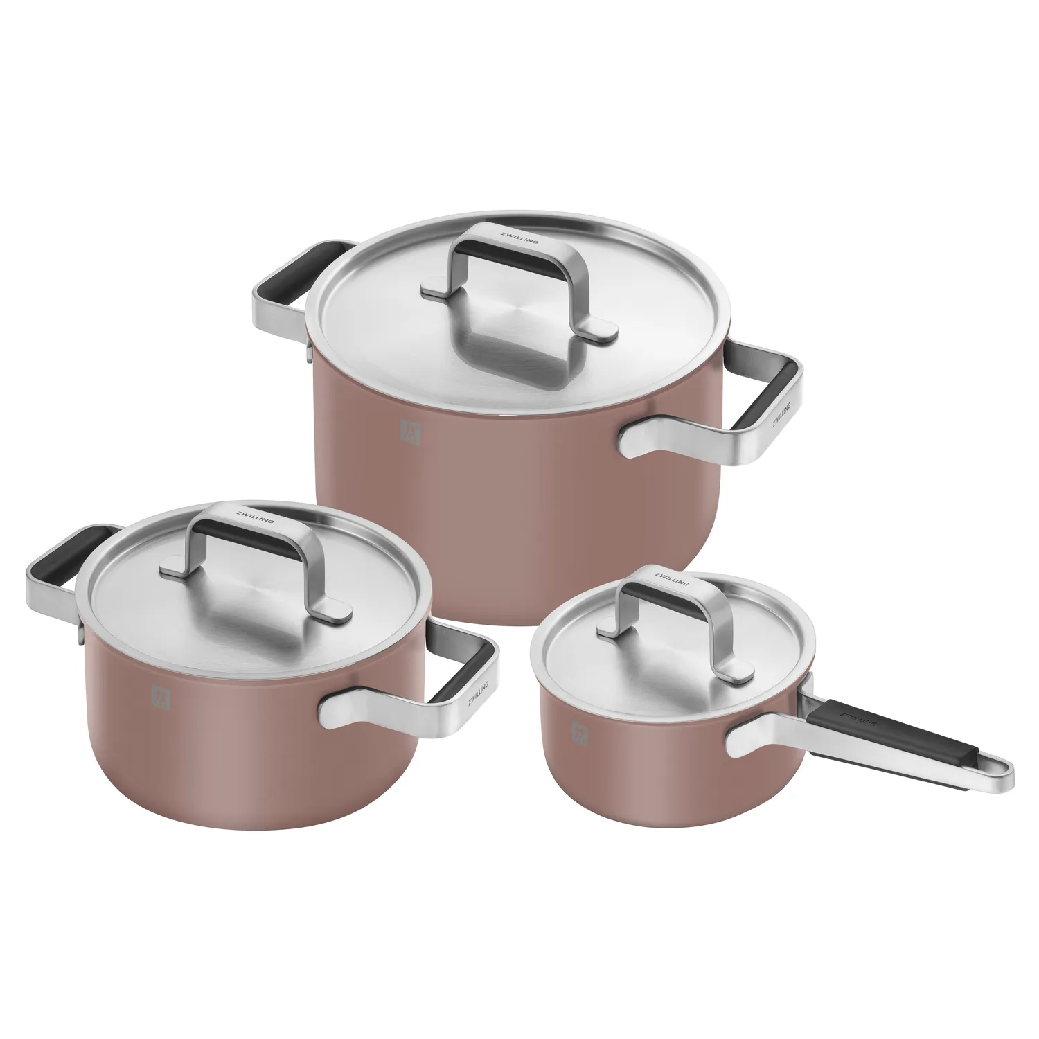 Zwilling Pure Stainless Steel 6-Piece Cookware Set