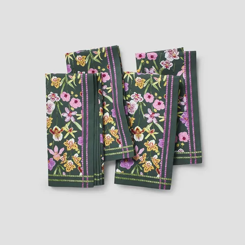Sur La Table Orchid Napkins, Set of 4