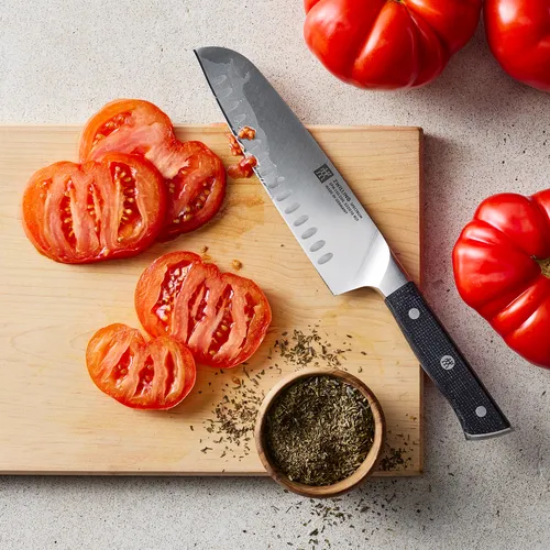 Zwilling J.A. Henckels Spectrum Hollow Edge Santoku Knife, 7"