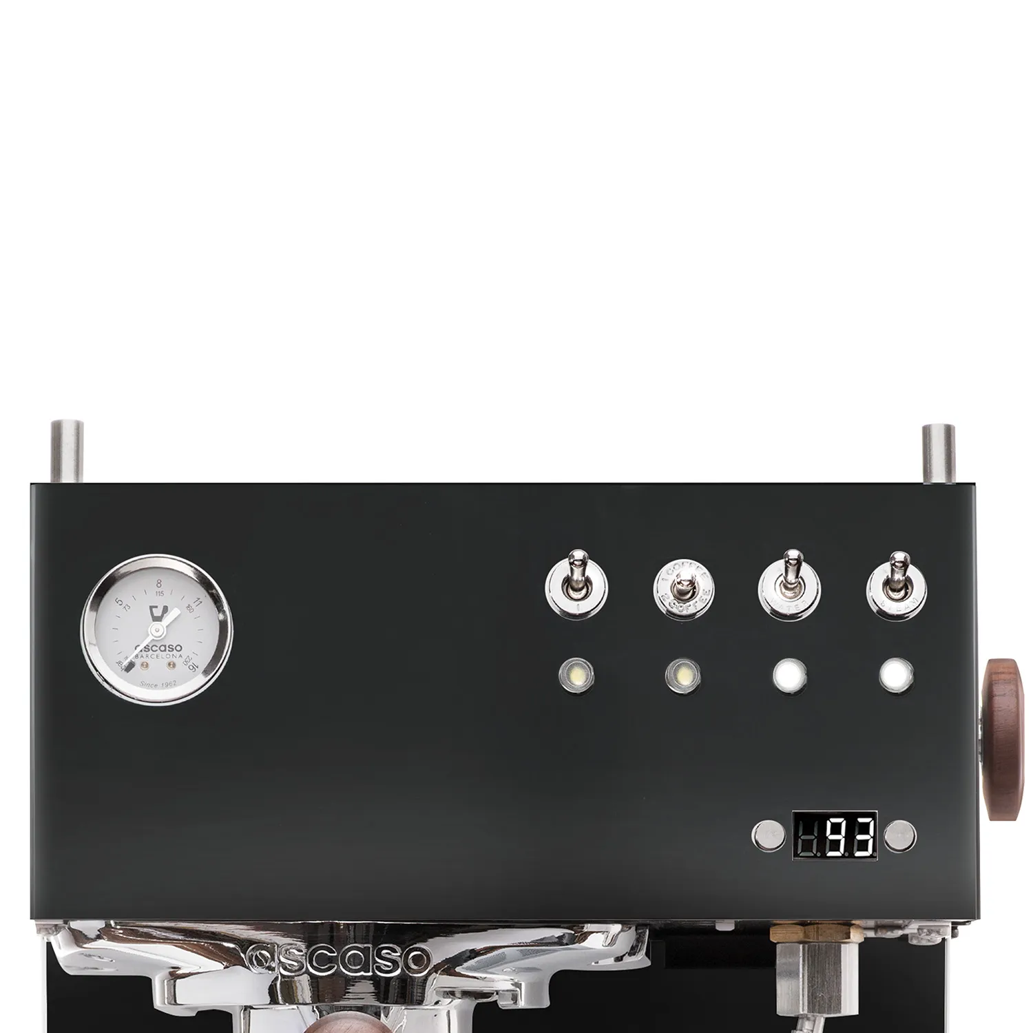 Ascaso Steel Uno Programmable Espresso Machine with PID Controller & Single Thermoblock 