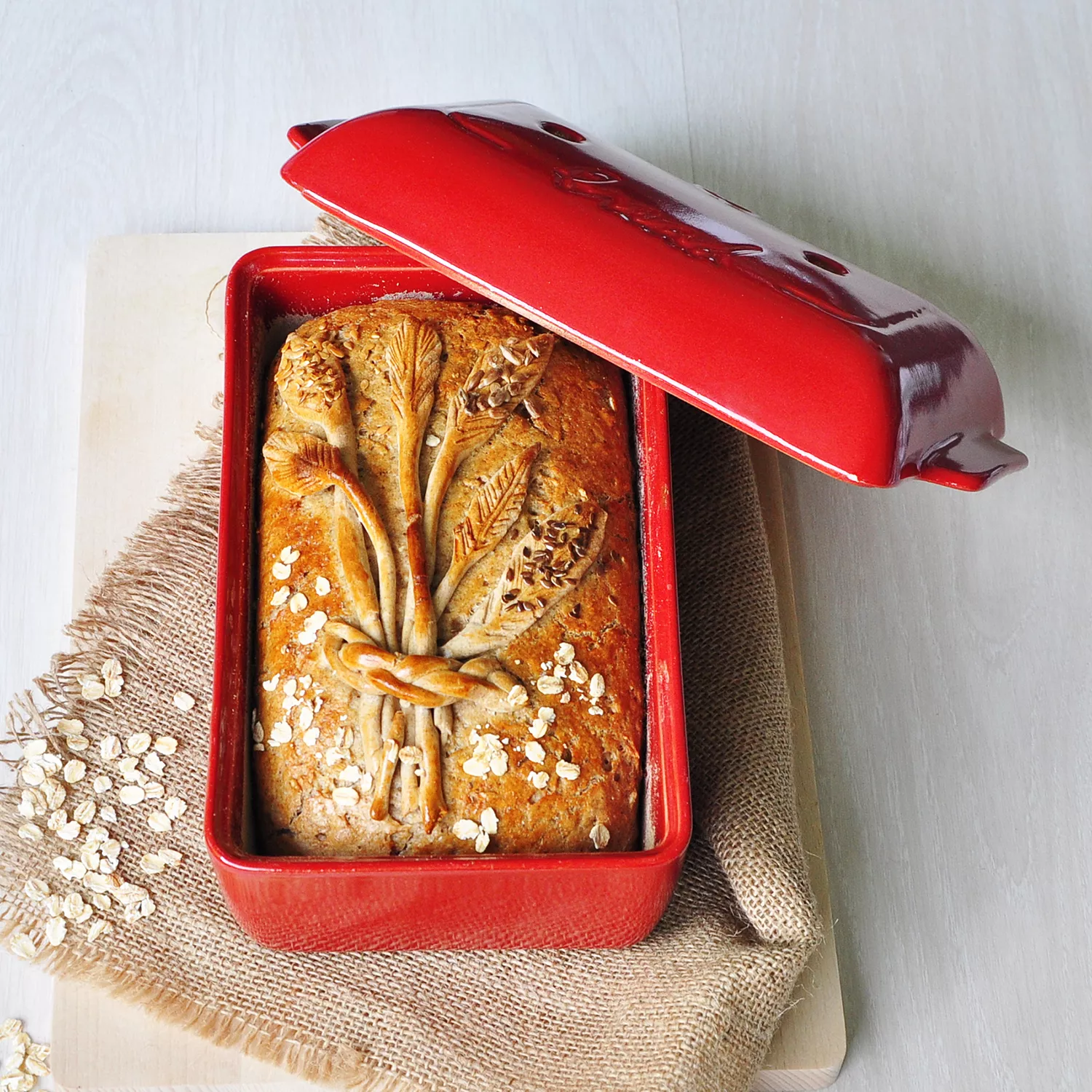 Emile Henry Bread Loaf Baker, 9.5" x 6"