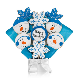 Lady Fortunes Winter Holidays Cookie Bouquet