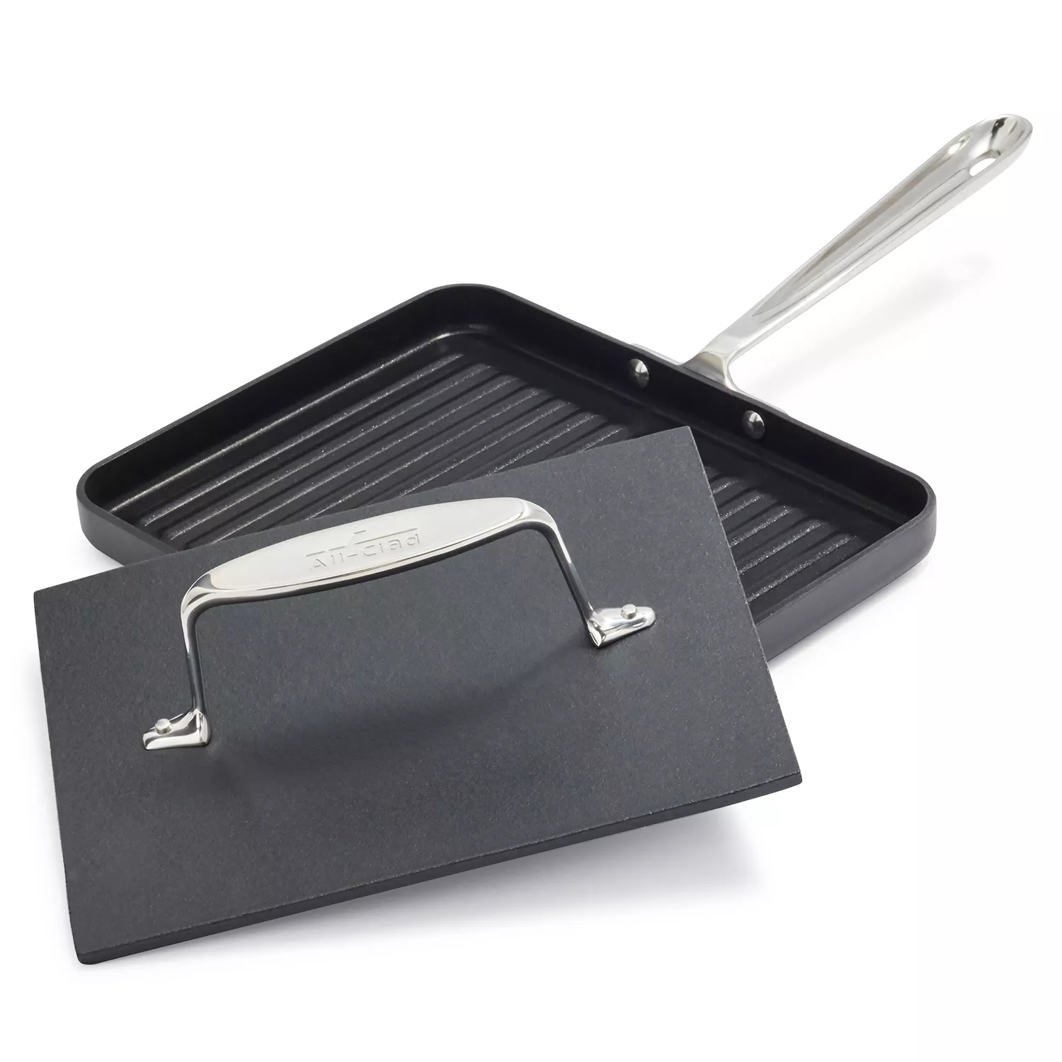 All-Clad HA1 Hard Anodized Nonstick Square Griddle, 11