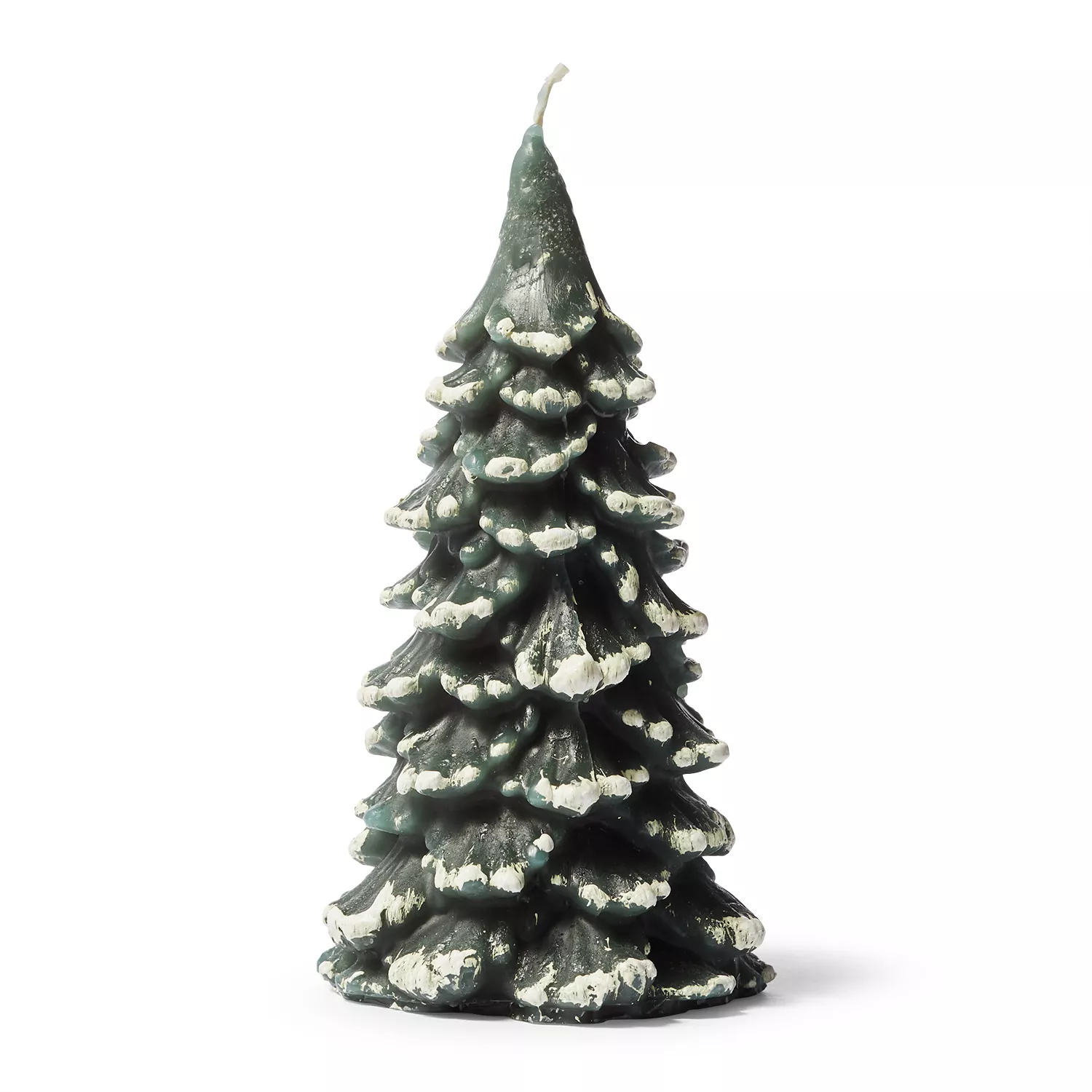 Sur La Table Green Tree Candle, 7"