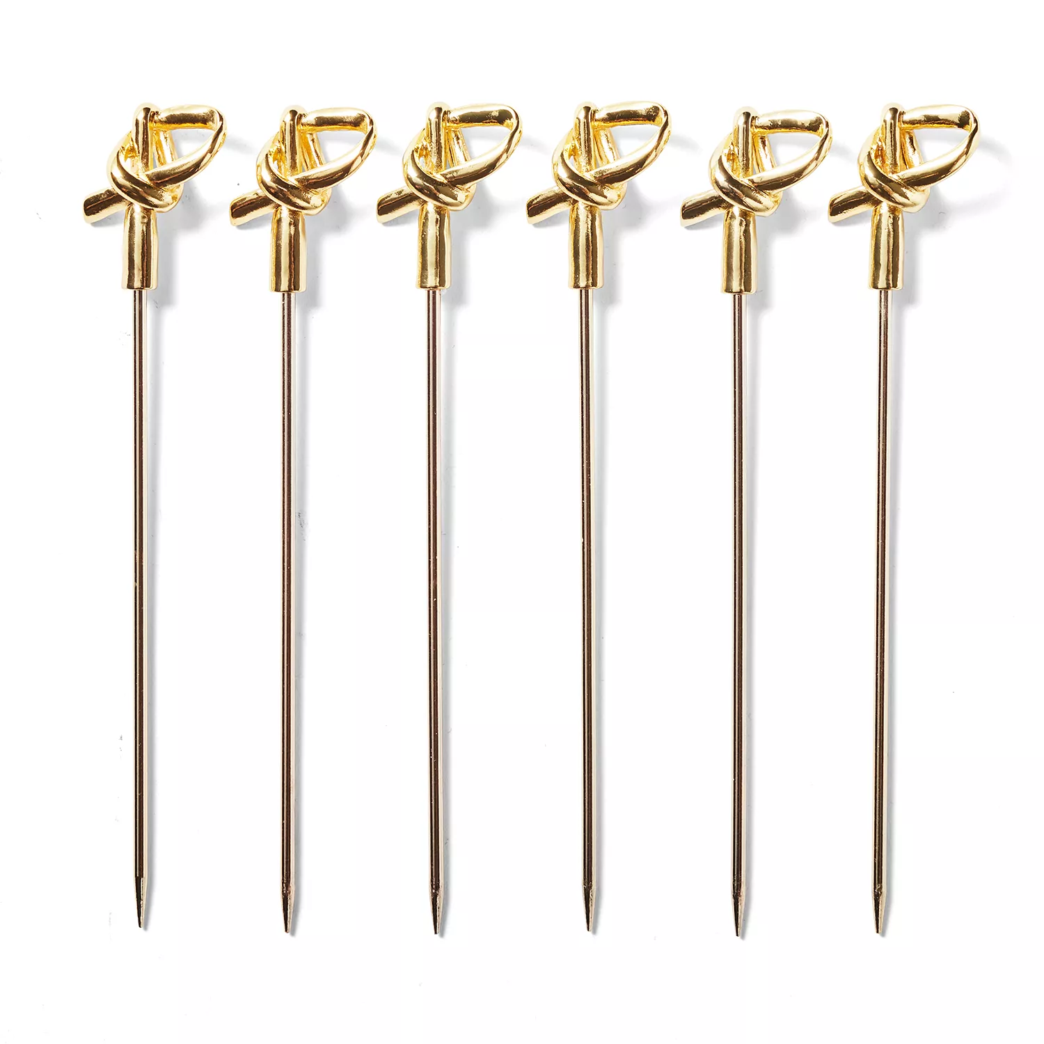 Sur La Table Bamboo Knot Cocktail Picks, Set of 6