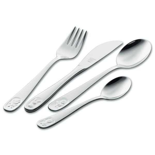 Zwilling Bino Children’s Flatware, 4-Piece Set
