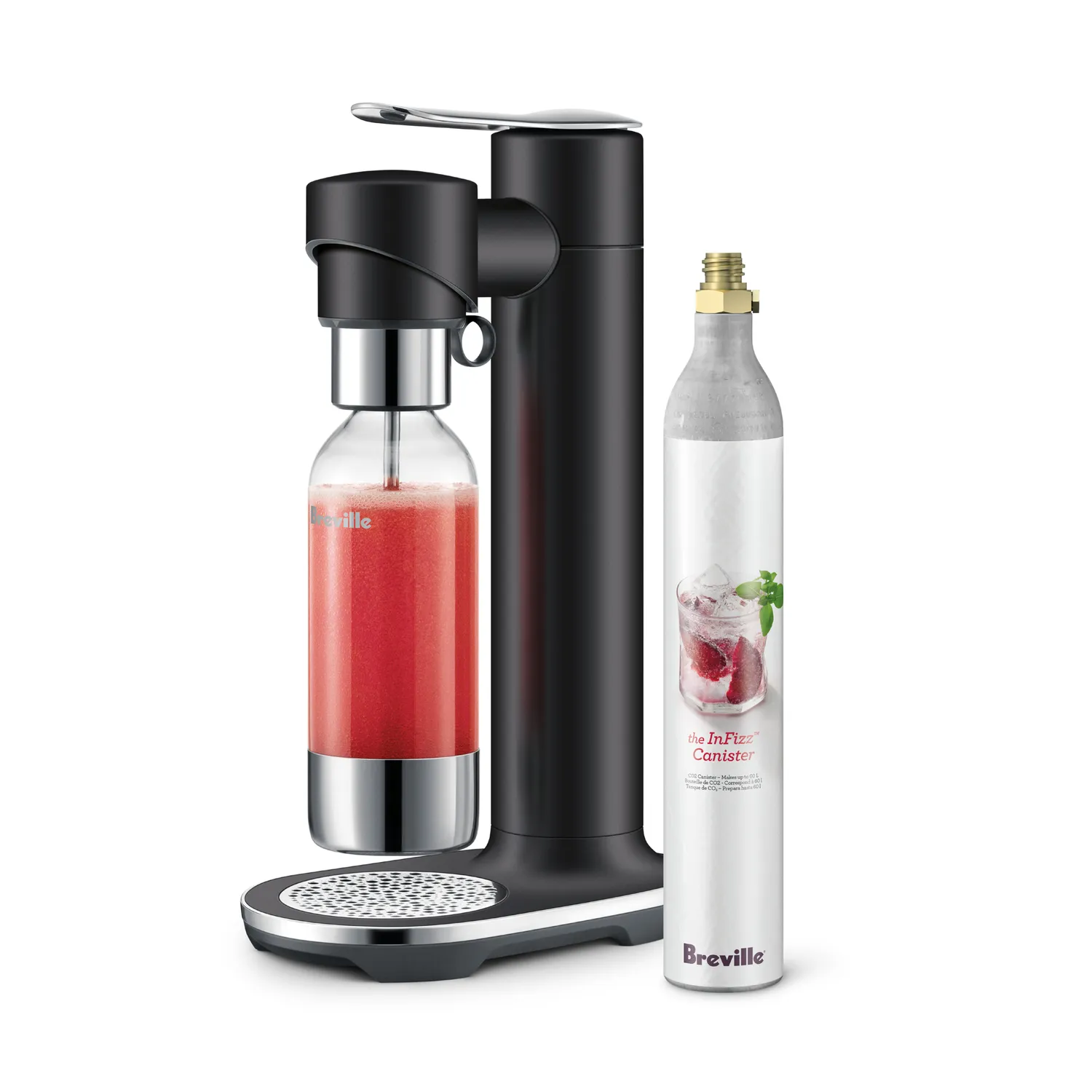 InFizz Fusion Sparkling Beverage Carbonator with CO2