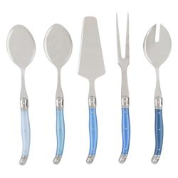French Home Shades of Blue Laguiole Hostess Servers, Set of 5 Love this serveware! It?s beautiful and feels nice in hand