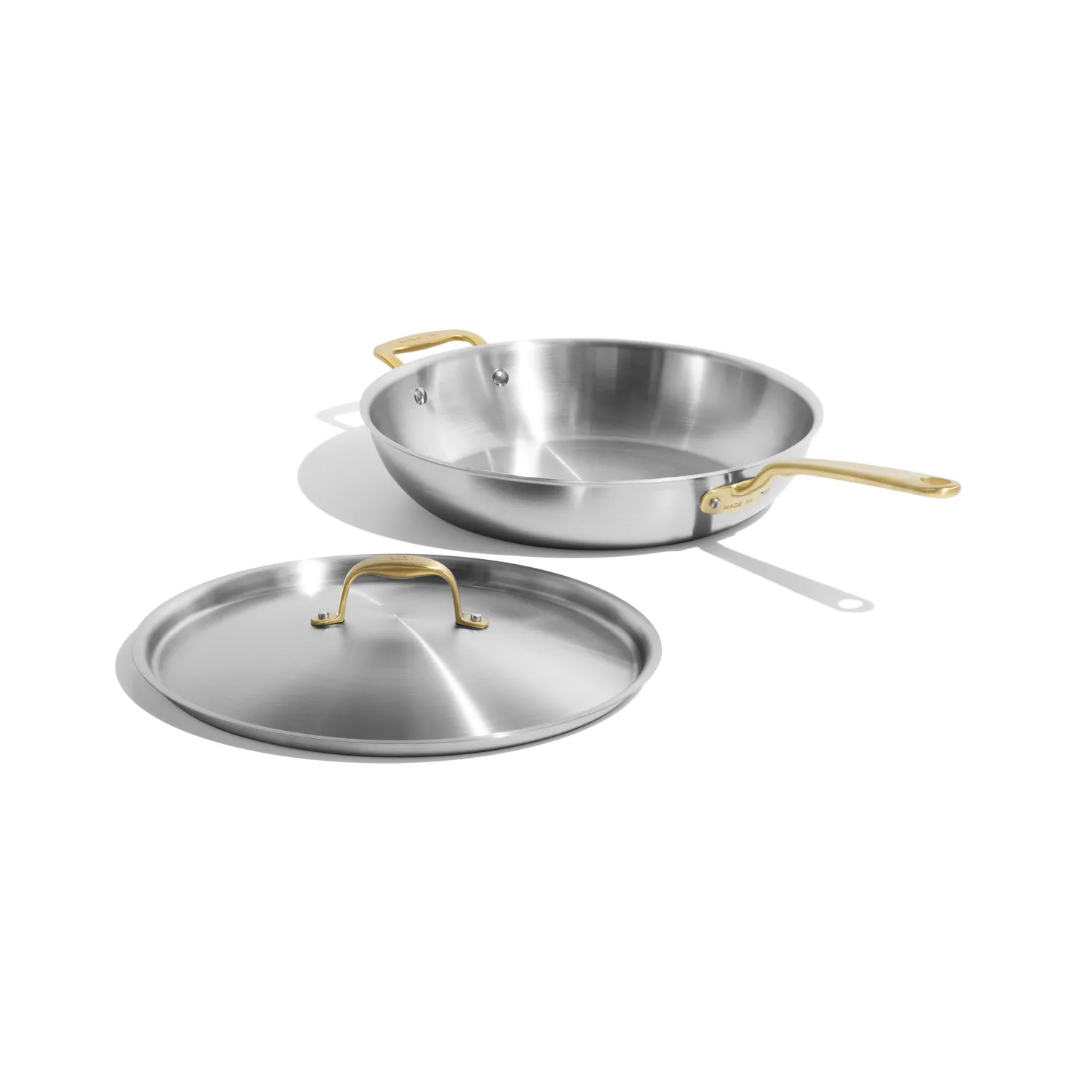 Made In Stainless Clad 6 Qt. Weeknight Pan
