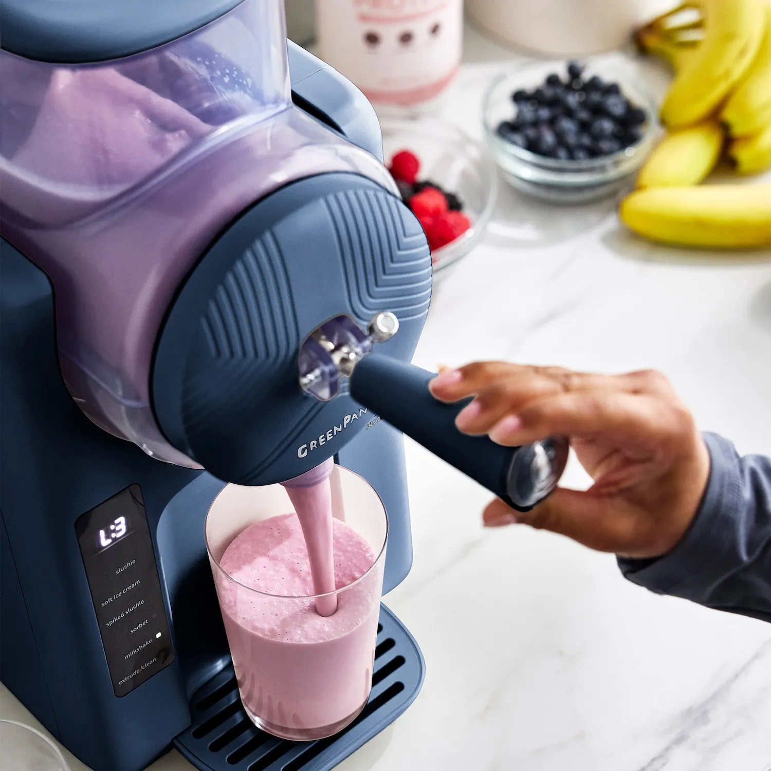 GreenPan Frost Ice Cream & Frozen Drink Maker 