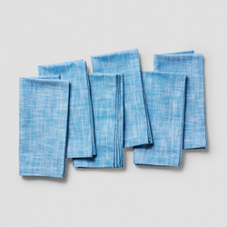 Sur La Table Chambray Napkins, Set of 6 Linen Napkins are Special