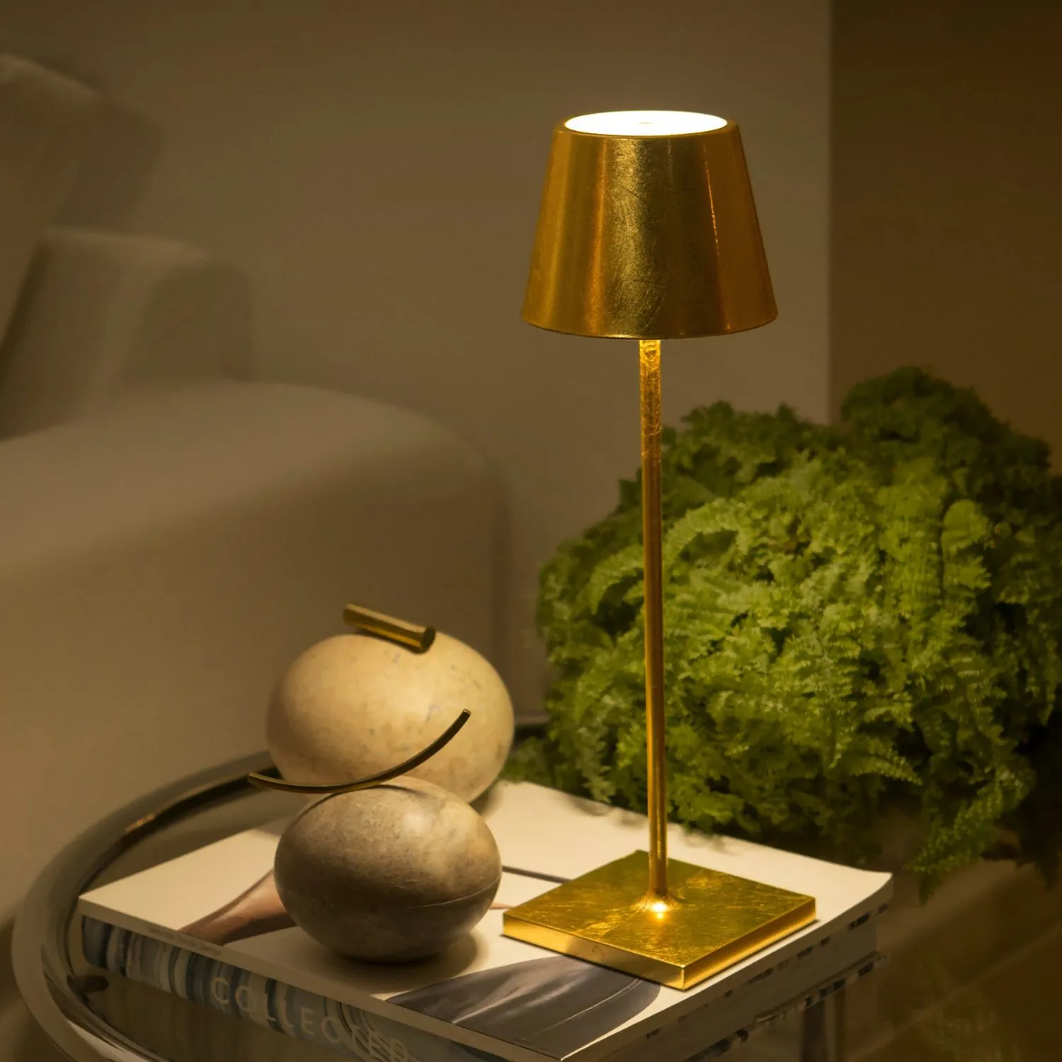 Zafferano Poldina Pro Indoor/Outdoor Cordless Table Lamp