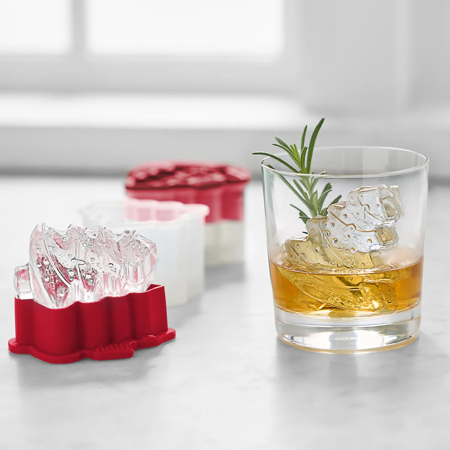 Sur La Table Christmas Tree Ice Molds, Set of 2