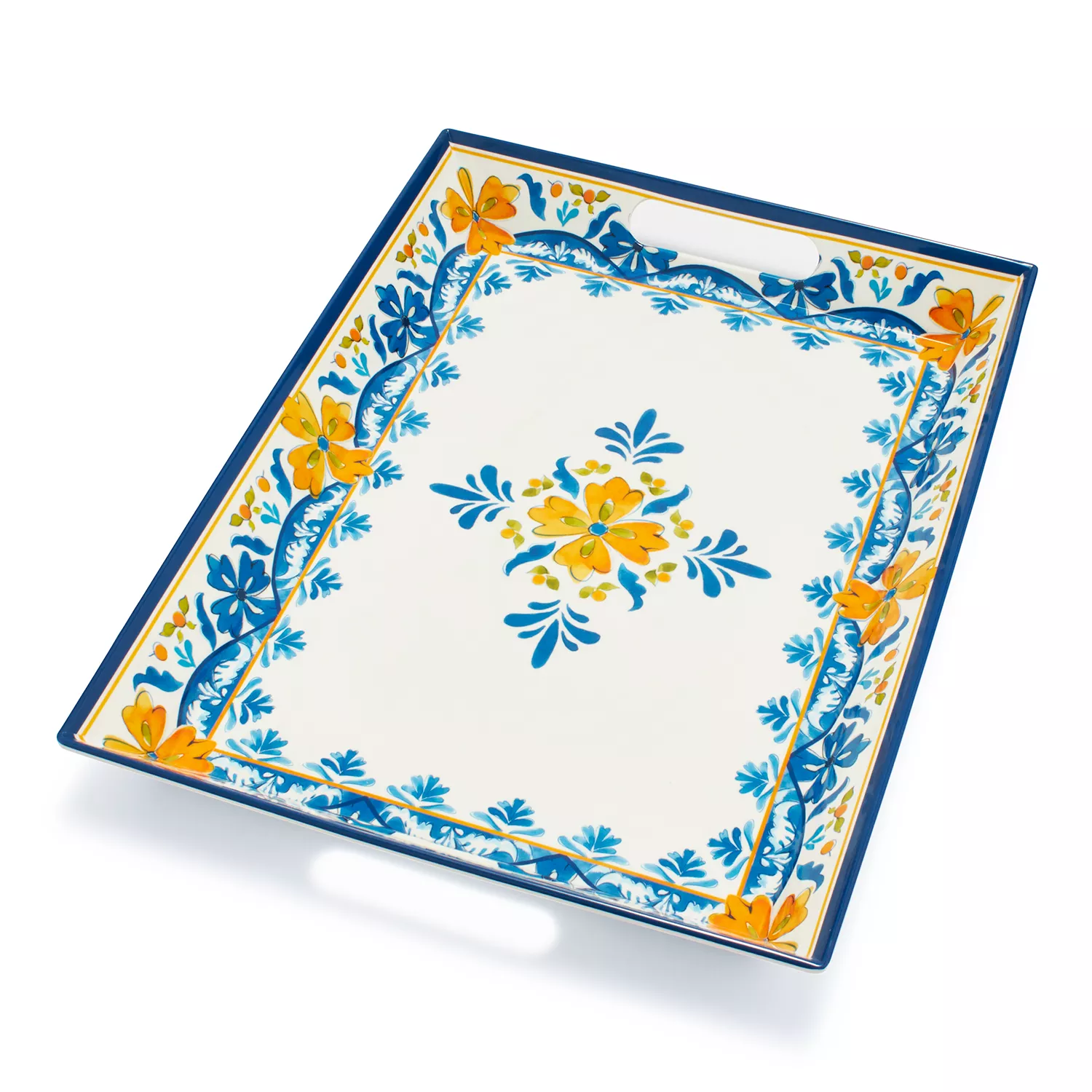 Sur La Table Granada Melamine Tray with Handles