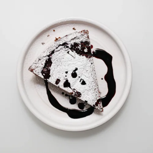 Torta Tenerina with Lambrusco Sauce